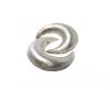 Silver plated Brush Beads - 7628
