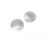 Silver plated Brush Beads - 7688
