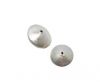 Silver plated Brush Beads - 8406-20mm