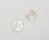 Silver plated Brush Beads - 8419