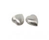 Silver plated Brush Beads - 8464