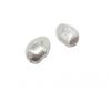 Silver plated Brush Beads - 8475