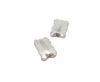 Silver plated Brush Beads - 8531