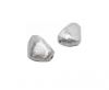 Silver plated Brush Beads - 8758