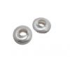 Silver plated Brush Beads - 8858-30mm
