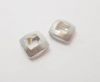 Silver plated Brush Beads - 9208