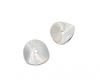 Silver plated Brush Beads - 9323