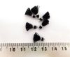Cotton Tussels - 1mm - Black 