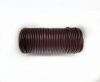 Round leather cord-2mm-BORDEAUX