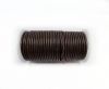 Round leather cord 2mm BROWN