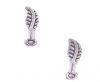 Zamak silver plated bead CA-3111