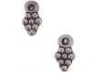 Zamak silver plated bead CA-3146