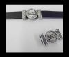 Zamak part for leather CA-3834-10*2.5mm-Anti-Silver