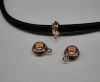 Zamak part for leather CA-4760-Rose gold