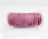 Round leather cord-2mm-DARK PINK