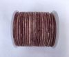 Round Leather Cord - Vintage Bordeaux  -4mm