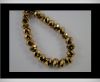 Faceted Glass Beads-4mm-Golden shadow
