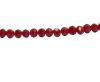 Faceted Glass Beads-2mm-WINE RED