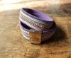 Leather Bracelets Supplies Bracelet03 - Lavender