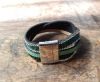 Leather Bracelets Supplies Bracelet30 - Green