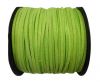 Faux Suede cord - 3mm - Neon Green