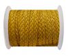 Flat Braided Cords-Style-2-12mm- Yellow
