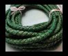 Fine Braided Nappa Leather Cords-8mm-DI PB 01 light green