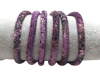 Fine Nappa-Python style-6mm-Violet