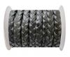 Flat 3-ply Braided Leather-SE-DB-14-10MM