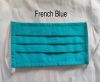 French Blue Washable Cotton Mask