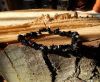 Leather Bracelets Supplies Gemstones Bracelet02 - Black
