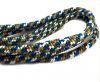 Paracord 8mm - GOLD GREY WHITE BLUE 