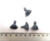 Cotton Tussels - 1,5mm - Grey