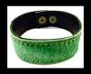 Hair-on bracelet-Green-20mm