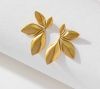 Stainless Steel Earnings - SSEAR37-PVD Gold plated