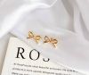 Stainless Steel Earnings - SSEAR45-PVD Gold plated