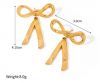 Stainless Steel Earnings - SSEAR62-PVD Gold plated