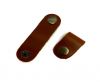 Leather Clip Style 1 Brown 7cm