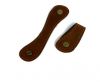 Leather Clip Style 2 Brown 12cm