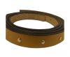 Leather with stud -10mm- Olive Green