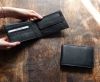 LeatherWallet63 - Man Wallet Horizontal - Black