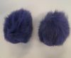 Rabbit Fur Pom Pom-Light Purple-5cms