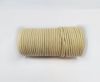 Round leather cord-2mm-LIGHT YELLOW
