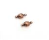 Magnetic Clasps, Zamak, Copper, MG1 - 6mm