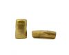 Stainless Steel Magnetic Clasp, Gold Matt,MGST-92-11*7mm