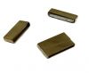 Stainless Steel Magnetic Clasp,Gold,MGST-105-20*2,5mm