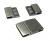 Stainless Steel Magnetic Clasp,Matt,MGST-111-20*2,5mm
