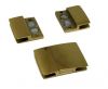 Stainless Steel Magnetic Clasp,Gold,MGST-111-20*3.5mm