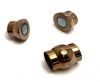 Stainless Steel Magnetic Clasp,Rose Gold,MGST-19 14mm