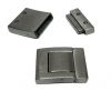 Stainless Steel Magnetic Clasp,Matt,MGST-219-20*3,5mm